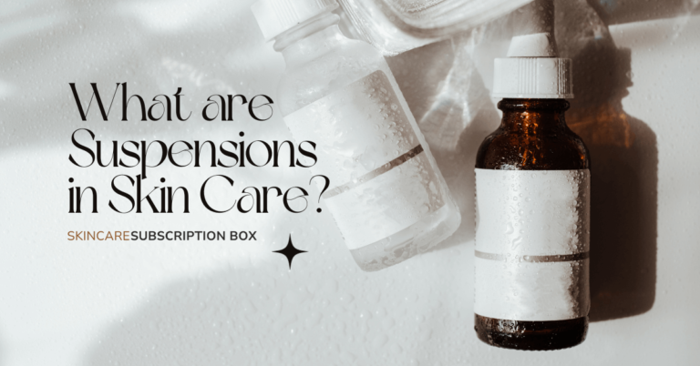 what are suspensions in skin care